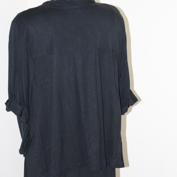 H By Halston, Drape Knit Twist front sheath dress - Picture 6 of 13